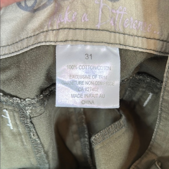 Men's Olive Green Pants - Picture 7 of 8